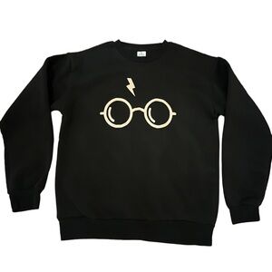 Harry Potter Black Sweatshirt Adult Size Small